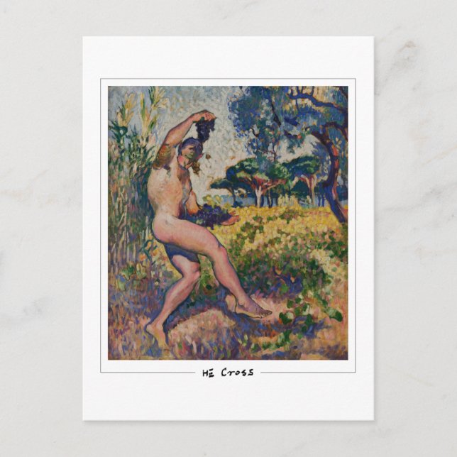 Henri-Edmond Cross #10 - Fine Art Postcard Postkarte (Vorderseite)