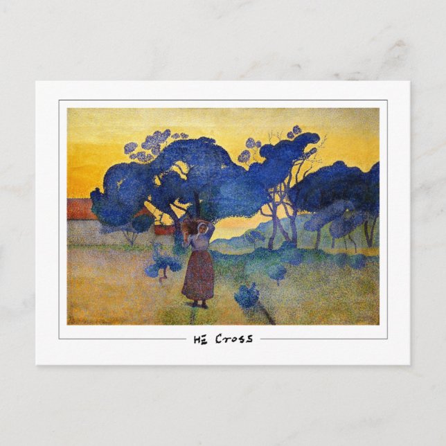 Henri-Edmond Cross #149 - Fine Art Postcard Postkarte (Vorderseite)