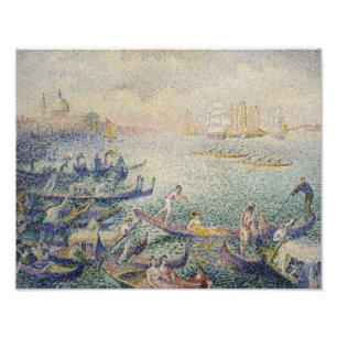 Henri-Edmond Cross - Regatta in Venedig Fotodruck