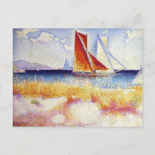 Henri-Edmond Cross-Regatta Postkarte
