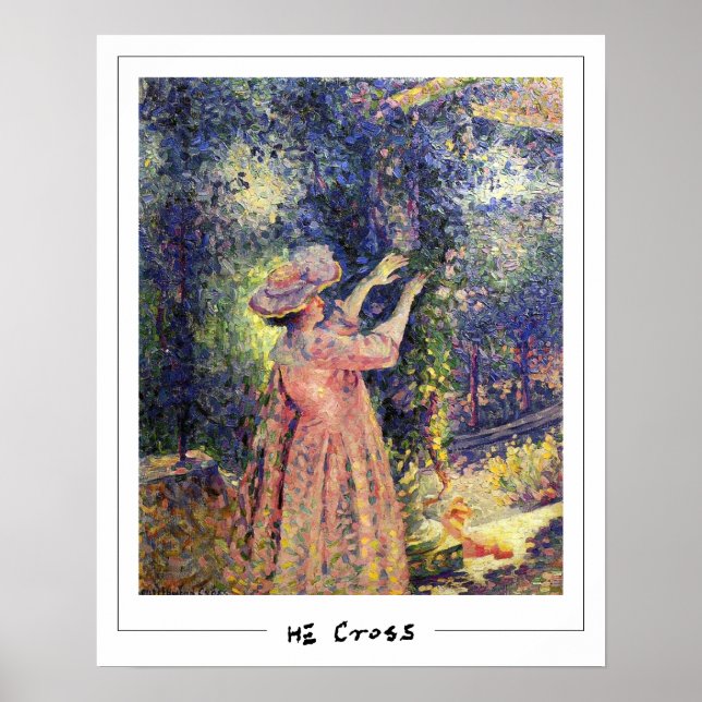 Henri-Edmond Cross Zedign Art Poster #12 (Vorne)