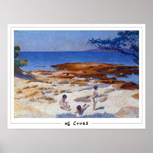 Henri-Edmond Cross Zedign Art Poster #143 (Vorne)