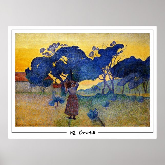 Henri-Edmond Cross Zedign Art Poster #149 (Vorne)