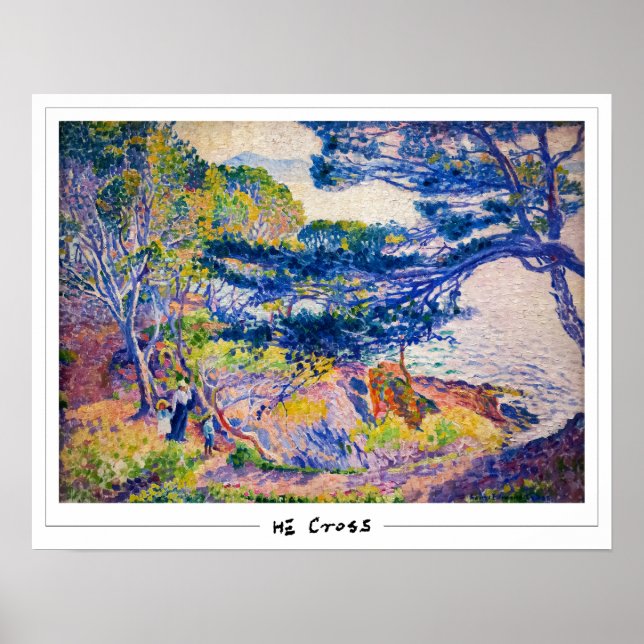 Henri-Edmond Cross Zedign Art Poster #5 (Vorne)