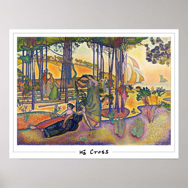 Henri-Edmond Cross Zedign Art Poster #6 (Vorne)