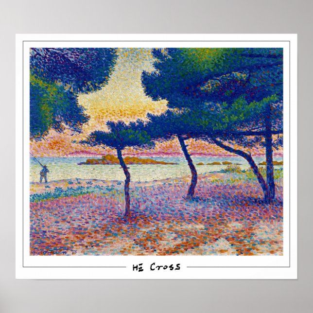 Henri-Edmond Cross Zedign Art Poster #9 (Vorne)