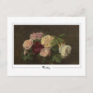 Henri Fantin-Latour #374 - Carte postale d'art fin