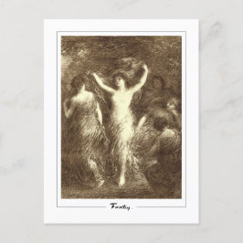 Henri Fantin-Latour #388 - Fine Art Postcard Postkarte