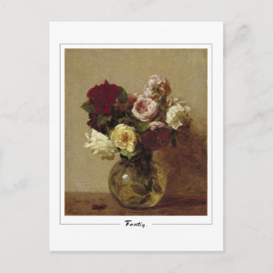 Henri Fantin-Latour #447 - Carte postale d'art fin