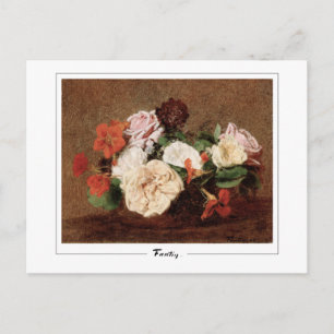 Henri Fantin-Latour #494 - Fine Art Postcard Postkarte