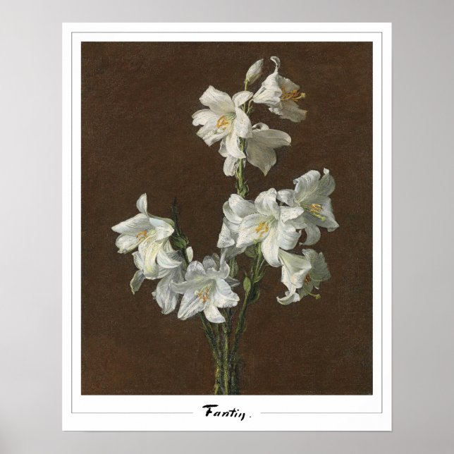 Henri Fantin-Latour Zedign Art Poster #162 (Vorne)