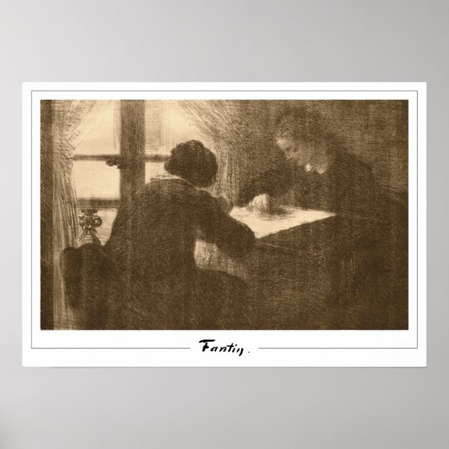Henri Fantin-Latour Zedign Art Poster #193 (Vorne)