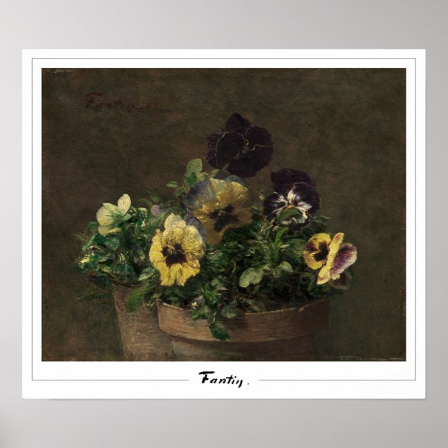 Henri Fantin-Latour Zedign Art Poster #432 (Vorne)