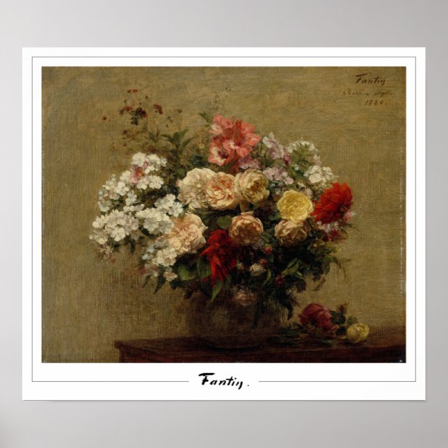 Henri Fantin-Latour Zedign Art Poster #442 (Vorne)