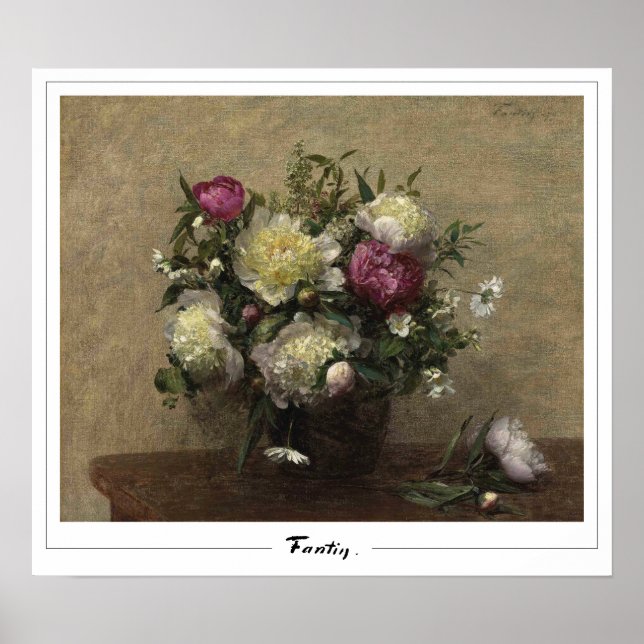 Henri Fantin-Latour Zedign Art Poster #448 (Vorne)