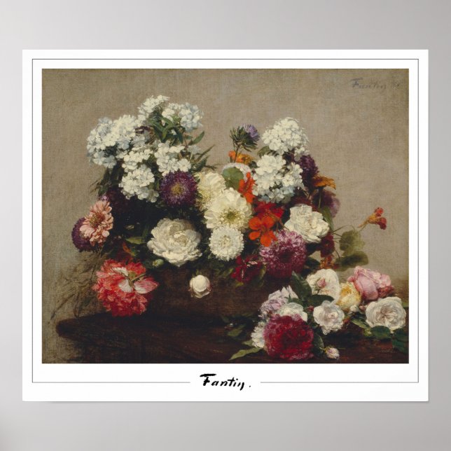 Henri Fantin-Latour Zedign Art Poster #451 (Vorne)