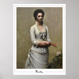 Henri Fantin-Latour Zedign Art Poster #495
