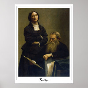 Henri Fantin-Latour Zedign Kunstposter #115 Poster