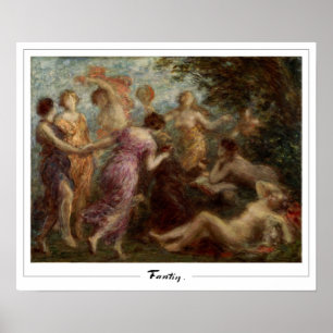 Henri Fantin-Latour Zedign Kunstposter #20 Poster