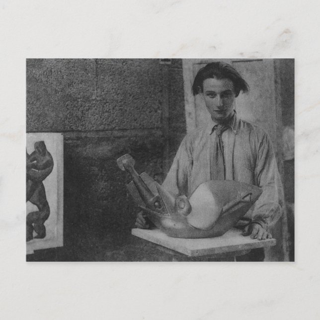 Henri Gaudier-Brzeska Postkarte (Vorderseite)