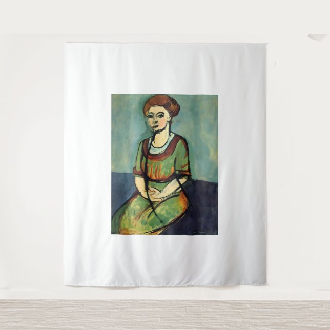 Henri Matisse art style Wandteppich (Vorderseite)