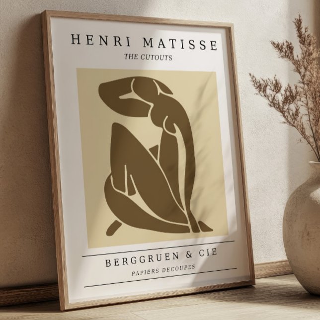 Henri Matisse Cutouts Retro Exhibition Poster (Von Creator hochgeladen)