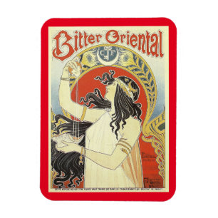 Henri Private, Vintage Werbung Magnet
