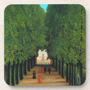 Henri Rousseau, Allee im Park in Saint-Cloud Getränkeuntersetzer