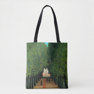 Henri Rousseau, Allee im Park in Saint-Cloud Tasche