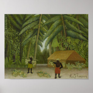 Henri Rousseau - Banana Harvest Poster