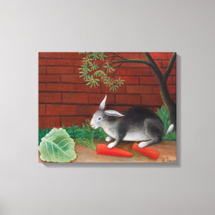 Henri Rousseau - Das Mahl des Kaninchens Leinwanddruck