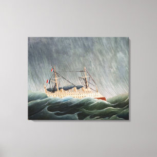 Henri Rousseau - Das Schiff im Sturm Leinwanddruck