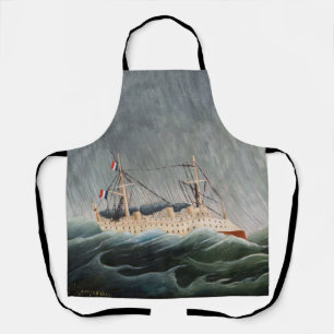 Henri Rousseau - Das Schiff im Sturm Schürze