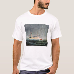 Henri Rousseau - Das Schiff im Sturm T-Shirt
