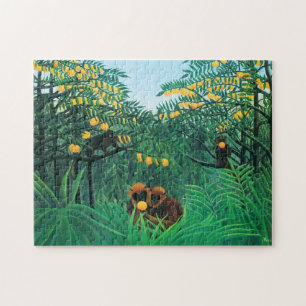 Henri Rousseau Das Tropenpuzzle