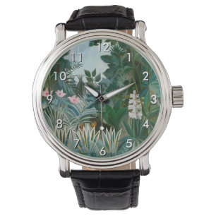 Henri Rousseau - Der Äquatorialdschungel Armbanduhr