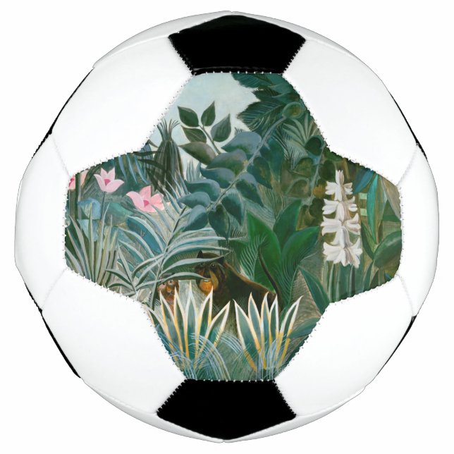 Henri Rousseau - Der Äquatorialdschungel Fußball (Vorderseite)