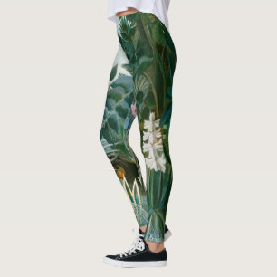Henri Rousseau - Der Äquatorialdschungel Leggings