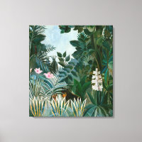 Henri Rousseau - Der Äquatorialdschungel