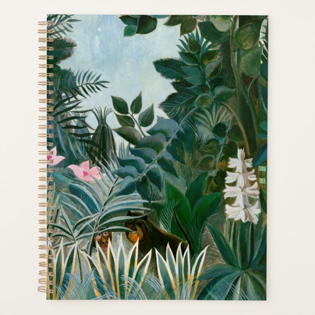 Henri Rousseau - Der Äquatorialdschungel Planer (Vorderseite)