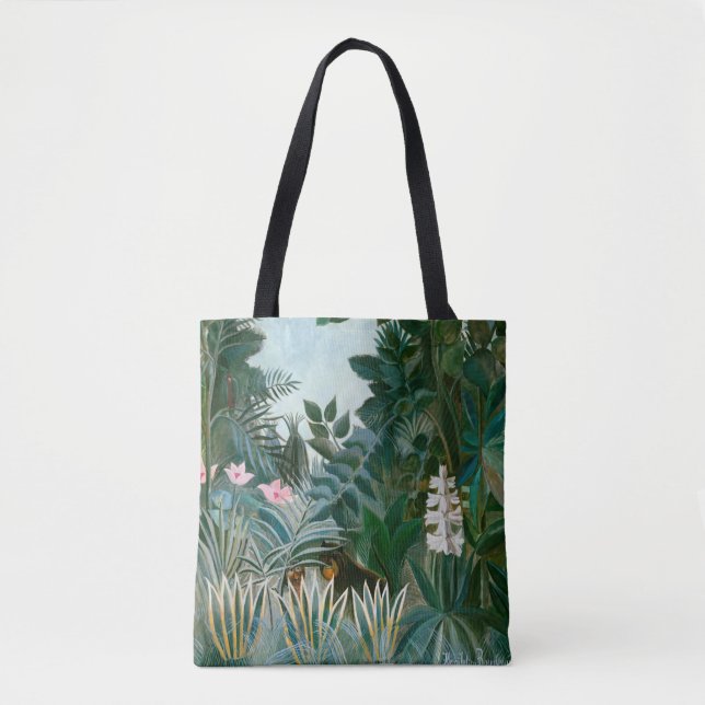 Henri Rousseau - Der Äquatorialdschungel Tasche (Vorderseite)