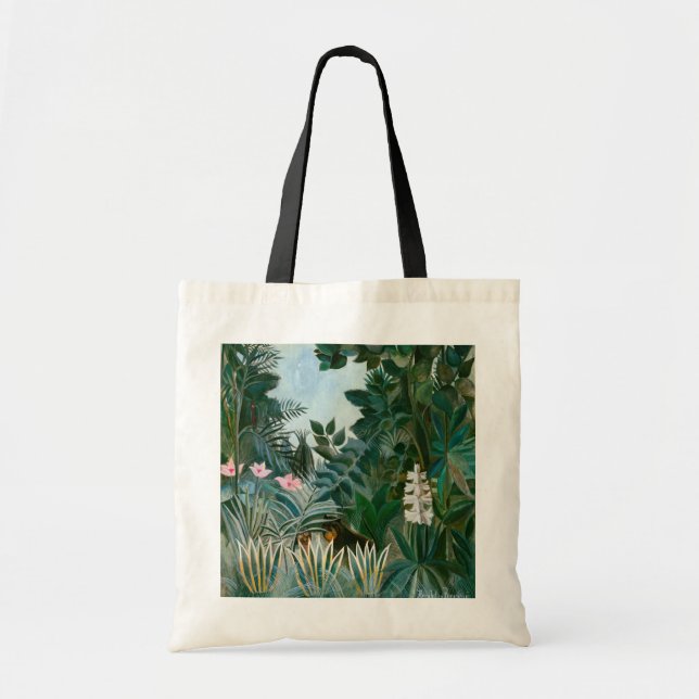 Henri Rousseau - Der Äquatorialdschungel Tragetasche (Vorne)
