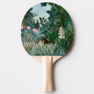 Henri Rousseau - Der äquatoriale Dschungel Tischtennis Schläger
