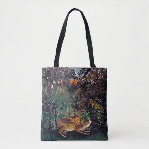 Henri Rousseau - Der hungrige Löwe Tasche