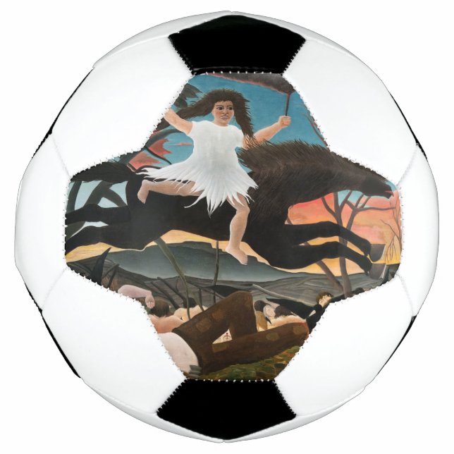 Henri Rousseau - Der Krieg Fußball (Vorderseite)