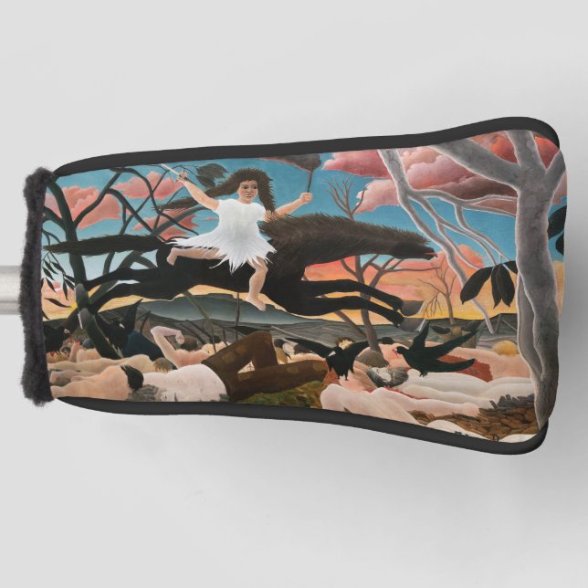 Henri Rousseau - Der Krieg Golf Headcover (Vorderseite)