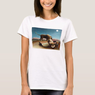 Henri Rousseau Der schlafende Sinti und Roma-T - S T-Shirt