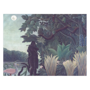 Henri Rousseau - Der Schlangenbeschwörer Tischdecke