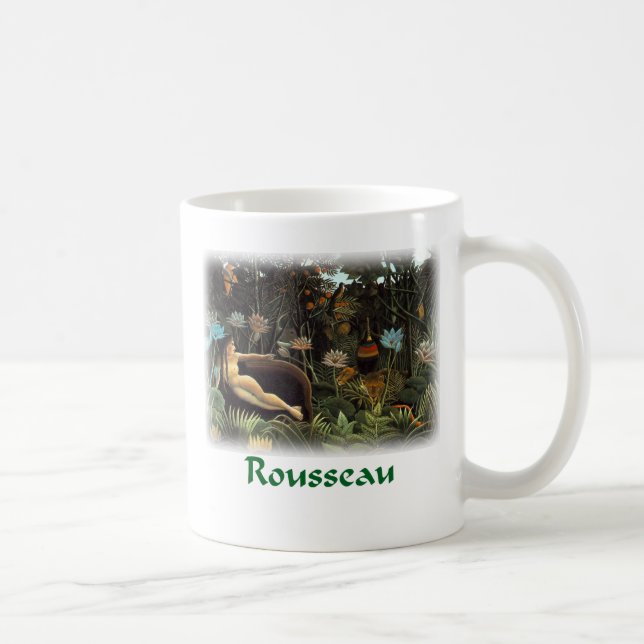 Henri Rousseau - der Traum Kaffeetasse (Rechts)