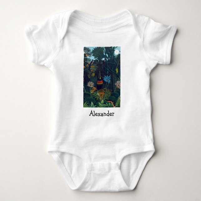 Henri Rousseau - Der Traum / Le Reve Baby Strampler (Vorderseite)